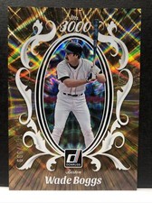 2023 Panini Donruss Wade Boggs #M3K-8  Mr.3000 Bronze 168/999 Red Sox