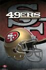 SAN FRANCISCO 49ers Official NFL Football Team Helmet Logo 22x34 WALL POSTER