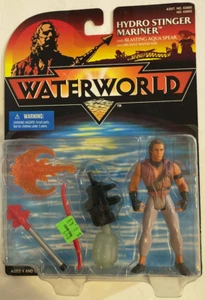 Vintage Waterworld HYDRO STINGER MARINER Manta Ray Actionfigur 1995 Kenner ~ NEU MOC - Bild 1 von 6