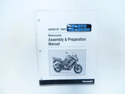 Manual de montaje y preparación de fábrica original Kawasaki Versys 1000 2015 Foto 1 de 3