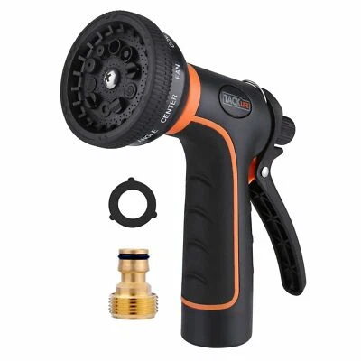 TACKLIFE Gartenbrause Handbrause Gartenspritze Wasserbrause 10 Funktionen Multibrause