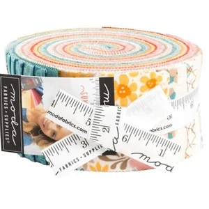 Sunday Brunch Jelly Roll by BasicGrey for Moda Fabrics - Picture 1 of 3