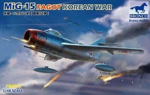 Bronco FB4014 1/48 MIG-15 FAGOT KOREAN WAR Plastic model kit - Picture 1 of 1