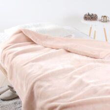Nishikawa 　Deluxe Two layers of  Blanket　70.8 x 82.6in  3.8kg  Japanese Pink