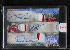 2022 Zenith Team Summit Silver 8/10 Trey Lance Deebo Samuel George Kittle Auto