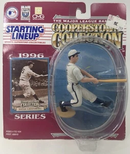 STARTING LINEUP FIGURE HANK GREENBERG DETROIT 1996 COOPERSTOWN - Foto 1 di 3