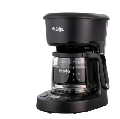 Coffee Maker Mr. Coffee 5-Cup Programmable 25 oz. Mini Brew Black Auto Shut-off - Image 1 of 4