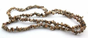 5mm to 9mm Picture Jasper Chip Nugget 32 Inch Bead Strand CBS53 - Picture 1 of 2
