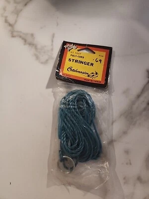 Cuerda Catchmaster 12 pies Polycord Take A Kid Fishing Nº 9203 azul Foto 1 de 4