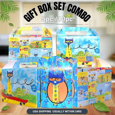 Pete El Gato Globo Cupcake Topper Cumpleaños Fiesta Decoración Temática Suministros Foto 1 de 4