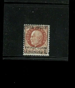 France Poste Aeronavale Militaire Surc.Richelieu Maury #4 MH w/thin Cat.218.00 - Picture 1 of 1