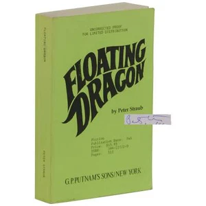 Peter Straub / Floating Dragon Proof Signed 1982 - Picture 1 of 3