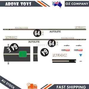 DDA 1:24 Scale #64E Ford XY Falcon Bathurst Decal Kit For Model Car - Picture 1 of 1