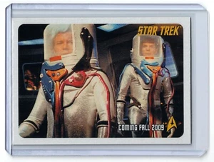 RARE KIRK SPOCK PROMO CARD P3 RITTENHOUSE 2009 STAR TREK THE ORIGINAL SERIES - Picture 1 of 2