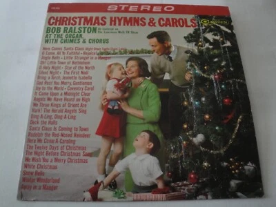Christmas Hymns and Carols: Bob Ralston at the Organ with Chimes and Chorus LP - Image 1 of 2