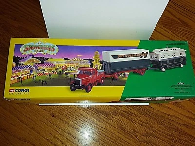 Corgi Scammell Highwayman Pat Collins Fair Showmans Range Caravan Set 1:50 Scale - Image 1 of 4