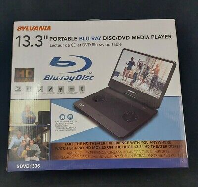 13.3  Sylvania Portable Blu-Ray Disc/DVD Media Player Never Been Used  • 47.32£