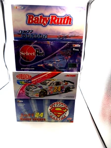 NASCAR RCCA lot of four 1:24 Jeff Gordon cars Dupont,Superman,Baby Ruth,Carolina - Picture 1 of 13