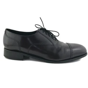 Florsheim Lexington Mens 12D Cap Toe Dress Shoe Oxford Burgundy Leather 17067-05 - Picture 1 of 12
