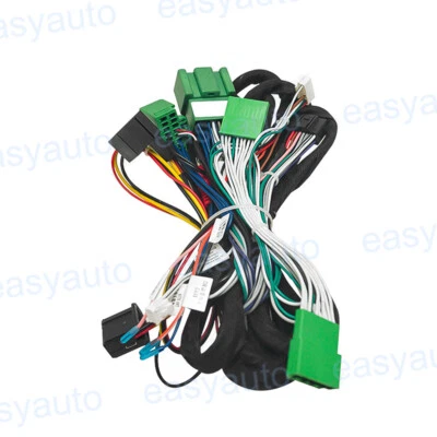 16Pin for 2009-2013 Volvo XC90 Car Radio Stereo Power Harness w/Fiber Amplifier - Image 1 of 4