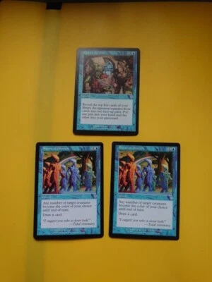 Sway of Illusion X2 & Fact or Fiction Invasion Instants Mtg  3 Card. - Image 1 of 4