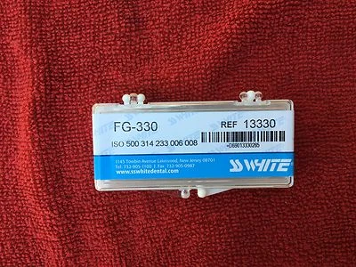 Dental SS White Operatory Carbide Burs FG 330  clinic pack 13330 , Midwest - Image 1 of 2