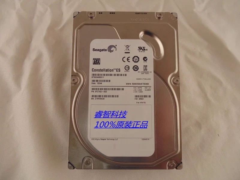 1pcs Used Seagate Constellation ES 500G 7.2K SATA ST500NM0011 - Image 1 of 1