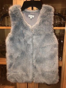 Girls’ Splendid Faux Fur Vest 10 - Picture 1 of 9