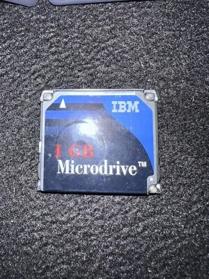 IBM Microdrive 1GB,Plug-In Module,3600 RPM (07N4071) Desktop HDD - Image 1 of 4