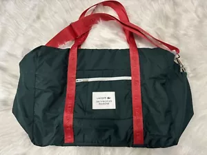 NWT Lacoste Reversible Lightweight Duffle Bag - Picture 1 of 7