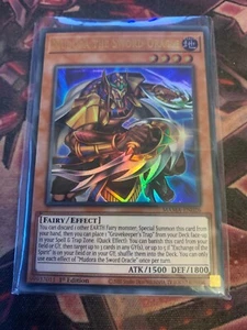 Mudora the Sword Oracle Yu-Gi-Oh! MAMA-EN026 1st Ultra Rare Yugioh - Picture 1 of 1