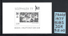 FN868 Germany DDR 1977 SC#B185 $15.00 Mint NH Proof Souvenir Sheet Sozphilex 77