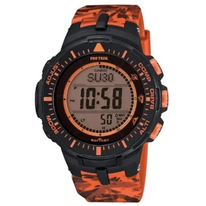 CASIO Pro Trek PRG-300CM-4 CAMO Orologio Carica Solare Camouflage Orange - Bild 1 von 2