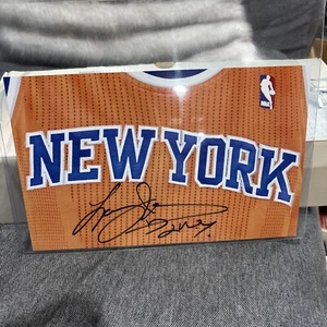 2014 New York Knicks Chase Promo Signed Card Larry Johnson Auto NBA - Picture 1 of 5
