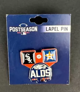 2021 ALDS - Chicago White Sox vs Houston Astros Collector Postseason Lapel Pin - Picture 1 of 5
