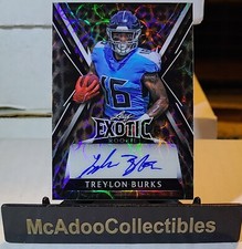 2023 Leaf Exotic Multi-Sport Young Stars Treylon Burks Leapord Scope 1/1 🔥 