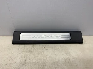 2013-2019 FORD TAURUS LEFT DRIVER FRONT DOOR SILL TRIM COVER PLATE BLACK OEM - Picture 1 of 8