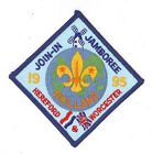 1995 World Scout Jamboree UK HEREFORD & WORCESTER SCOUTS Contingent Patch