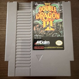 NES Double Dragon 3 III (NES Nintendo Entertainment System 1991) Authentic CART