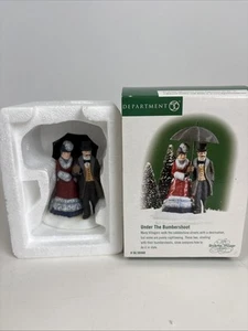 Department 56 58460 Christmas Village Accessory Under The Bumbershoot - Picture 1 of 6