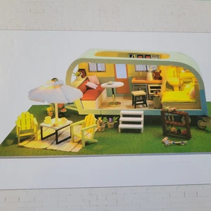 Mayberry Street Miniatures Diy Mini Dollhouse Miniature TAKE YOU ON A TRIP New - Picture 1 of 5