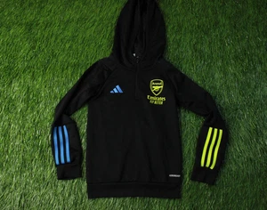 ARSENAL LONDON 2023/2024 FUSSBALL ZIP HOODIE TRAINING ADIDAS ORIGINAL KINDER 7-8Y - Bild 1 von 11