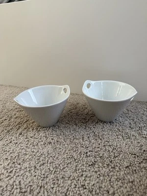 New Crate & Barrel 6.5" Porcelain Kai Noodle Ramen Bowls 🍜🥢 - Set Of 2 - Image 1 of 4