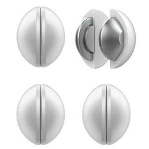 4 Packs Shower Curtain Weights, Magnetic Silicone Wrapped Heavy Duty Premium ... - Picture 1 of 7