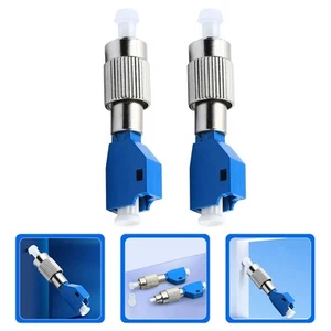 2 Pcs Fiber Optic Conversion Connector Coupler Adapter Connectors - Bild 1 von 10