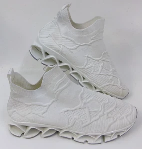 Zapatos para correr sin cordones de hoja blanca para hombre talla 10,5 - Imagen 1 de 6