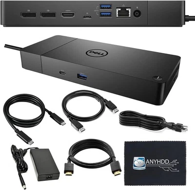 WD19 Dell Docking Station Dual Monitor-USB-C Dock + 180W Adapter - Image 1 of 4