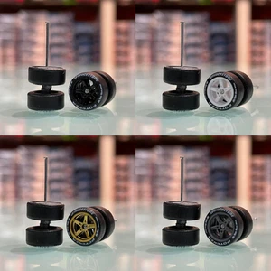 BDST21 Hotwheels 1/64 Rubber Tires Wheels 10mm for custom any diecast - Bild 1 von 9