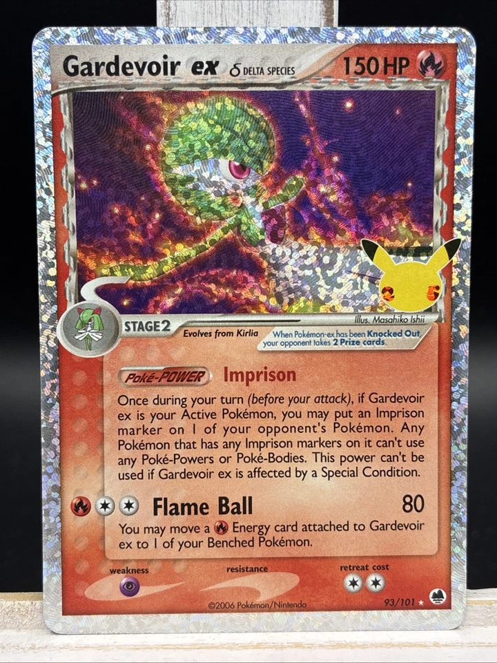 🔥Gardevoir ex (Delta Species) 93/101 Celebrations: Classic Collection Holo🔥 - Image 1 of 2