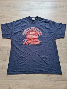 Port & Company Southwestern Rebels Tennis Shirt 2XL Navy USA Sports - Bild 1 von 4